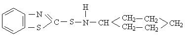 N-Cyclohexy1-2-benzothiazole sulfenamide